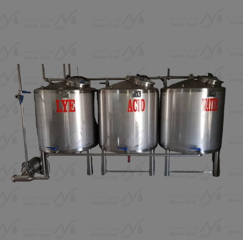 سیستم شستشو CIP | سیستم شستشوی در محل | قیمت و طراحی